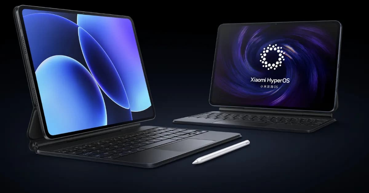 Xiaomi Pad 8 Pro avec clavier et stylet sous HyperOS